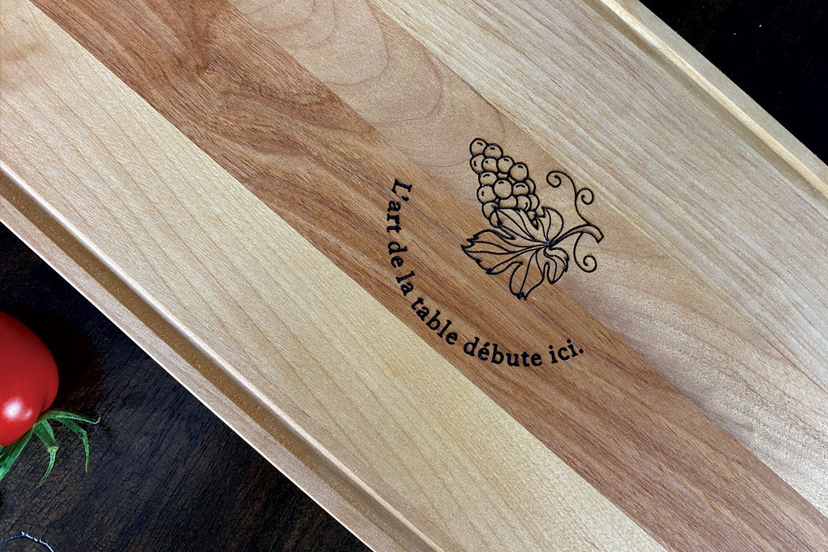 Planche de service - L'épicurienne