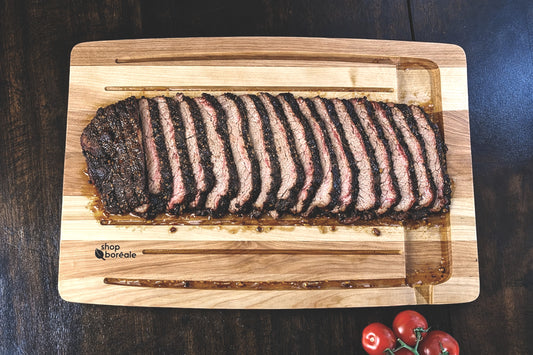 Planche à découper avec réservoir à jus - BBQ Master XL