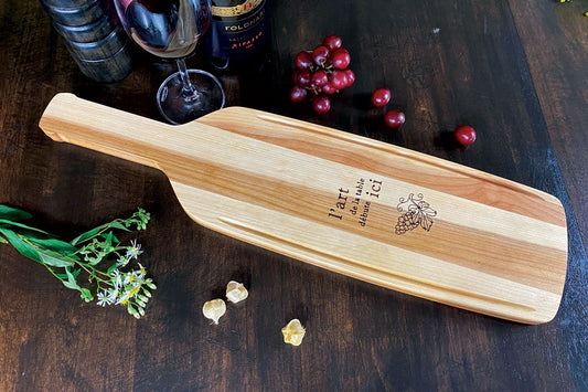 Planche de service - Vino